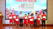 Khơi dậy tình yêu thương từ trại hè “Chiến binh sao vàng”