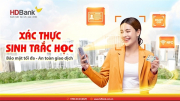 HDBank triển khai xác thực sinh trắc học để tăng cường an toàn giao dịch cho khách hàng