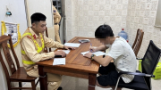Tài xế xe "hổ vồ" dương tính ma túy, chở quá tải trong đêm ở Hà Nội