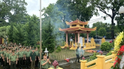 Viện Khoa học và công nghệ dâng hương tri ân các anh hùng, liệt sĩ tại Nghĩa trang liệt sĩ xã Lại Yên