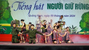 Sôi nổi Hội thi “Tiếng hát người giữ rừng” Quảng Nam