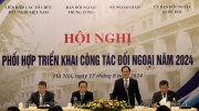 Hội nghị phối hợp triển khai công tác đối ngoại năm 2024