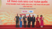 Trao Giải Báo chí toàn quốc “Vì sự nghiệp phát triển Văn hóa, Thể thao và Du lịch” lần thứ hai