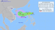 Áp thấp nhiệt đới sẽ mạnh lên thành bão, đi vào Biển Đông vào ngày 18/9