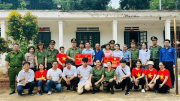 Thanh tra Bộ Công an chia sẻ khó khăn với người dân và CBCS Công an Bảo Yên sau bão