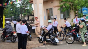 Bình Phước ra quân xử lý học sinh vi phạm pháp luật về giao thông