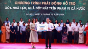 Agribank ủng hộ 100 tỷ đồng hưởng ứng đợt thi đua cao điểm hoàn thành xóa nhà tạm, nhà dột nát trên cả nước