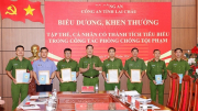 Công an tỉnh Lai Châu: Khen thưởng các đơn vị có thành tích tiêu biểu