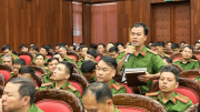 Công an tỉnh Nam Định tổ chức Hội nghị đối thoại với Công an cấp xã