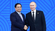 Thủ tướng dự lễ đón, chiêu đãi do Tổng thống Nga Vladimir Putin chủ trì