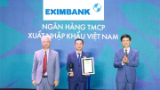 Eximbank nhận giải thưởng Thương hiệu mạnh Việt Nam 2024