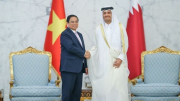 Thủ tướng Phạm Minh Chính hội đàm với Thủ tướng Qatar