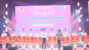 Trao 9 giải A Hội thi cán bộ Hội Phụ nữ cơ sở giỏi năm 2024 của lực lượng CAND