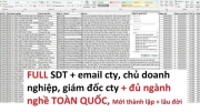 Thâm nhập chợ đen data
