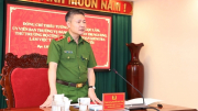 Thứ trưởng Nguyễn Ngọc Lâm kiểm tra công tác tại Công an tỉnh Bạc Liêu