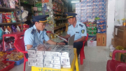 Lực lượng QLTT ngăn chặn hàng hóa không rõ nguồn gốc xuất xứ lưu thông trên thị trường