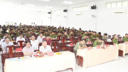 Tư vấn hướng nghiệp, học nghề cho trên 230 chiến sĩ nghĩa vụ CAND chuẩn bị xuất ngũ