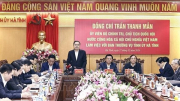 Chủ tịch Quốc hội Trần Thanh Mẫn làm việc với Ban Thường vụ Tỉnh ủy Hà Tĩnh