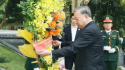 Tổng Bí thư Tô Lâm dâng hương tưởng niệm Tổng Bí thư Hà Huy Tập, Trần Phú