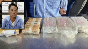 Bắt đối tượng cùng 6 bánh heroin và 12 nghìn viên ma túy