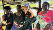 Dấu chân đầu tiên của Công an Việt Nam  ở địa bàn Bor, Nam Sudan