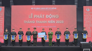 Tuổi trẻ Bộ Tư lệnh Cảnh sát cơ động phát động Tháng Thanh niên năm 2025