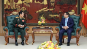 Thủ tướng Phạm Minh Chính tiếp Tổng Tham mưu trưởng Quân đội nhân dân Lào