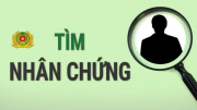 Tìm người chứng kiến vụ tai nạn trên đường đê Liên Mạc