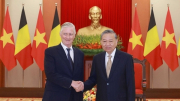 Tổng Bí thư Tô Lâm tiếp Nhà Vua Vương quốc Bỉ Philippe