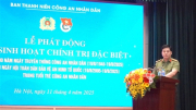 Tuổi trẻ CAND phát động đợt sinh hoạt chính trị đặc biệt kỷ niệm 80 năm Ngày truyền thống CAND