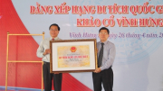 Tháp cổ Vĩnh Hưng được xếp hạng Di tích Quốc gia đặc biệt