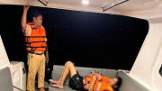 Cảnh sát kịp thời cứu sống người đàn ông nhảy sông tự tử
