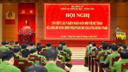 Công an tỉnh đầu tiên triển khai lấy ý kiến nhân dân về Dự thảo sửa đổi Hiến pháp