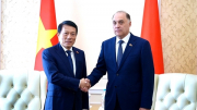 Bộ trưởng Lương Tam Quang hội đàm với Thư ký Hội đồng An ninh Quốc gia Belarus