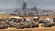 Lữ đoàn bộ binh và thiết giáp Israel rầm rập kéo đến Gaza