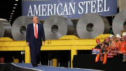 Ông Trump tăng gấp đôi thuế với thép nhập khẩu