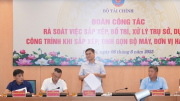 Không để lãng phí, thất thoát tài sản công khi sắp xếp đơn vị hành chính