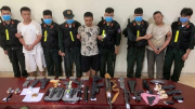Chinese nationals arrested for border crossings, illegal arms, drug transport