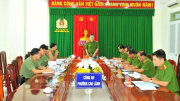 Công an Đồng Tháp kiểm tra việc sắp xếp, tổ chức lại đơn vị hành chính các cấp