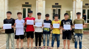 Triệu tập nhóm thanh thiếu niên mang hung khí, gây rối trật tự công cộng