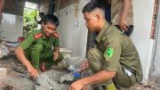 Công an Gia Lai nỗ lực hoàn thành đúng tiến độ Chương trình xóa nhà tạm, nhà dột nát