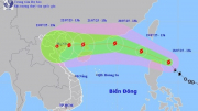 Công an các đơn vị, địa phương chủ động ứng phó với diễn biến của bão Wipha