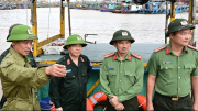 Kiểm tra công tác ứng phó bão số 3 tại Hải Phòng