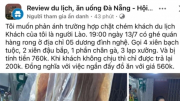 Xử phạt chủ quầy hàng rong tại Đà Nẵng “chặt chém” du khách Lào