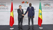 Lễ đón trọng thể Chủ tịch Quốc hội Trần Thanh Mẫn thăm chính thức Senegal