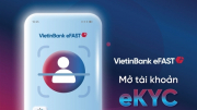 Mở tài khoản doanh nghiệp online với VietinBank eFAST