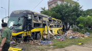 Vụ lật xe khách làm 9 người tử vong: Giám đốc Công an tỉnh đến hiện trường, rốt ráo chỉ đạo cứu nạn, cứu hộ