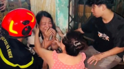 Cứu 5 người thoát khỏi đám cháy trong đêm
