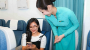 Hãng hàng không Quốc gia cung cấp dịch vụ Internet trên máy bay