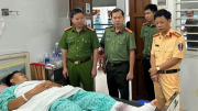Xử lý nghiêm đối tượng lái xe tông cán bộ CSGT gãy chân